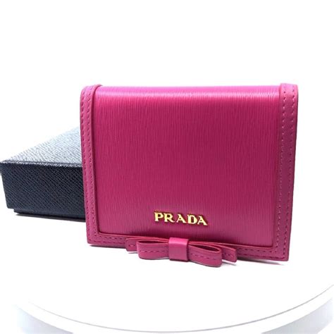 prada portafoglio wallet bow pink|Prada Portafoglio Lampo Fuxia Light Pink Vitello Move Zip Flap .